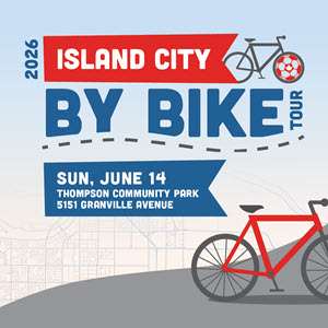 2026 Island City by Bike Tour graphic