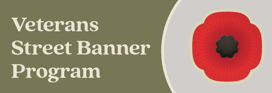 Hero Banner - Veterans Street Banner Program
