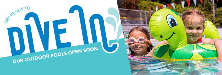 Hero banner - Outdoor pools open soon