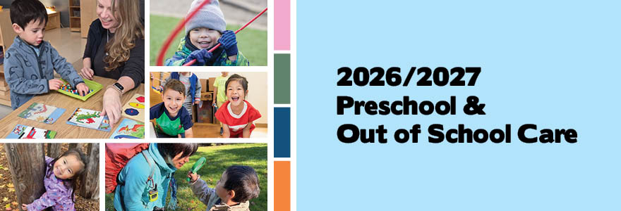 Hero banner - Preschool and Out of School Care generic