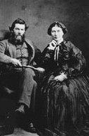 Manoah and Martha Steves, ca. 1873.