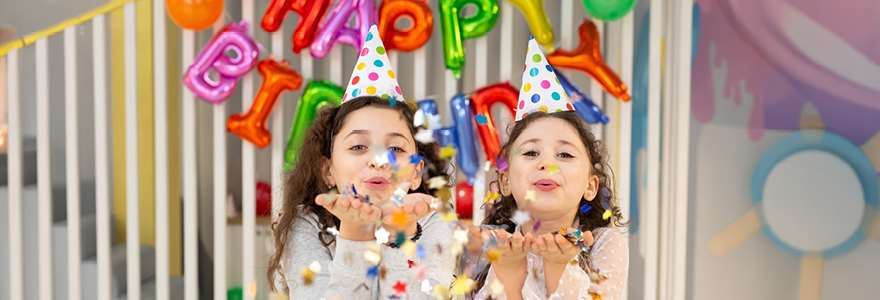 Web banner - Birthday Parties