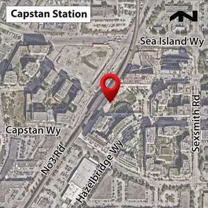 Automated Bike Parking Map - Capstan