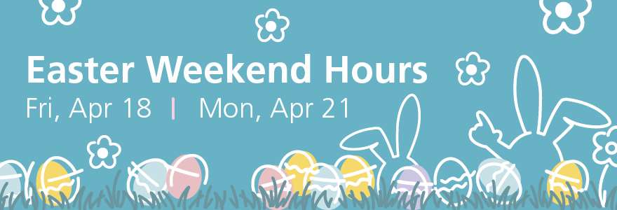 Easter Hours page graphic