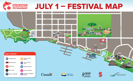 July 1 - Festival Map