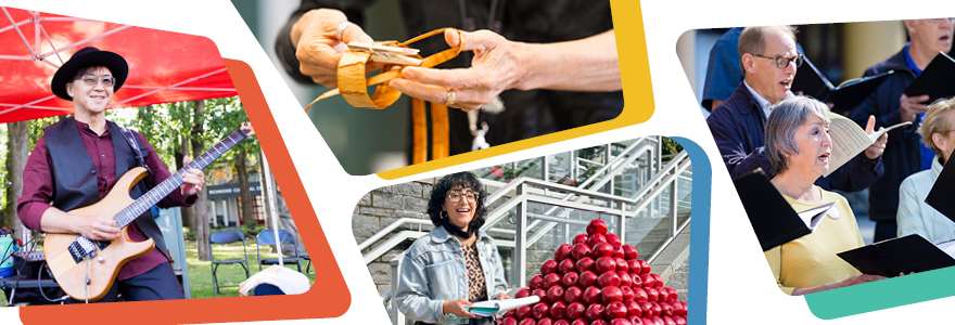 Compilation of various arts in action scenes