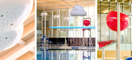 Minoru Centre for Active Living Aquatic Centre - collage