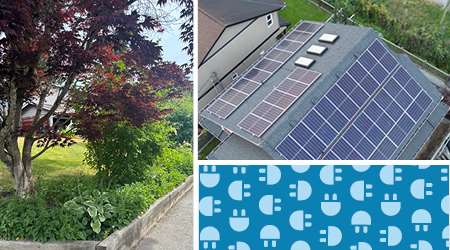 Compilation of 3 graphics depicting climate-friendly tours