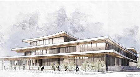 Rendering of new Steveston Community Centre