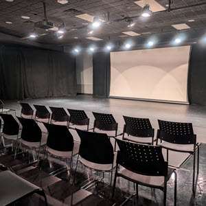 View of Theatre Under the Stairs at the Richmond Cultural Centre