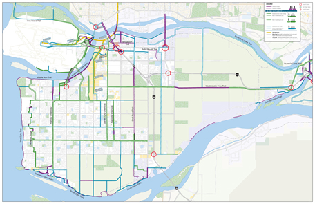 Recreational Trail and Cycling Map City of Richmond BC