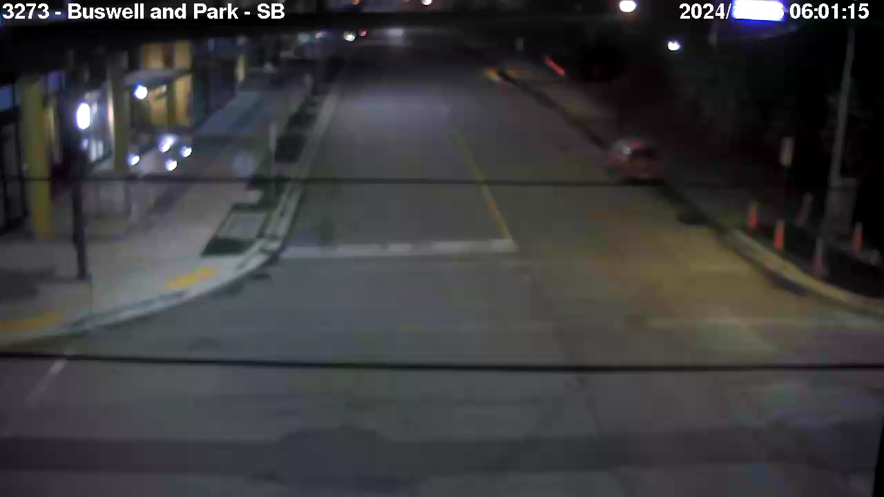 Live Camera Image: Buswell Street at Park Road Southbound